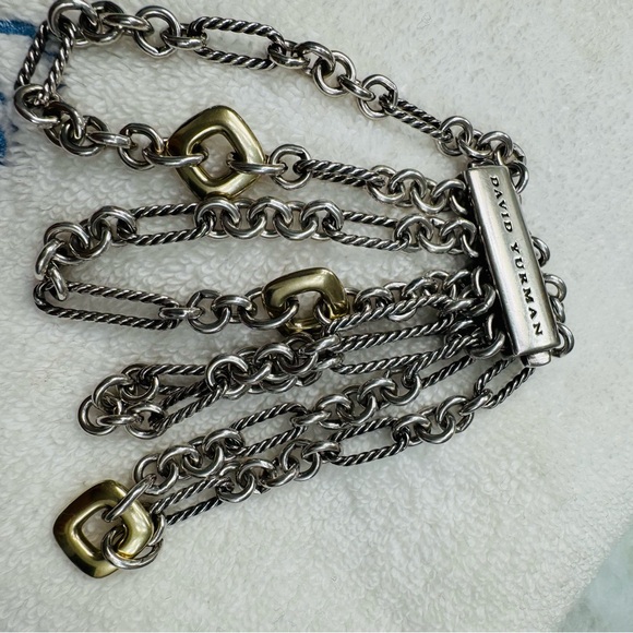 David Yurman Silver Chain Bracelet - Picture 4 of 6